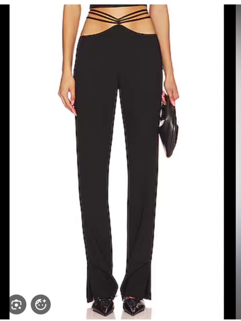 NWT Bec + Bridge Crawford Pant in black size 2